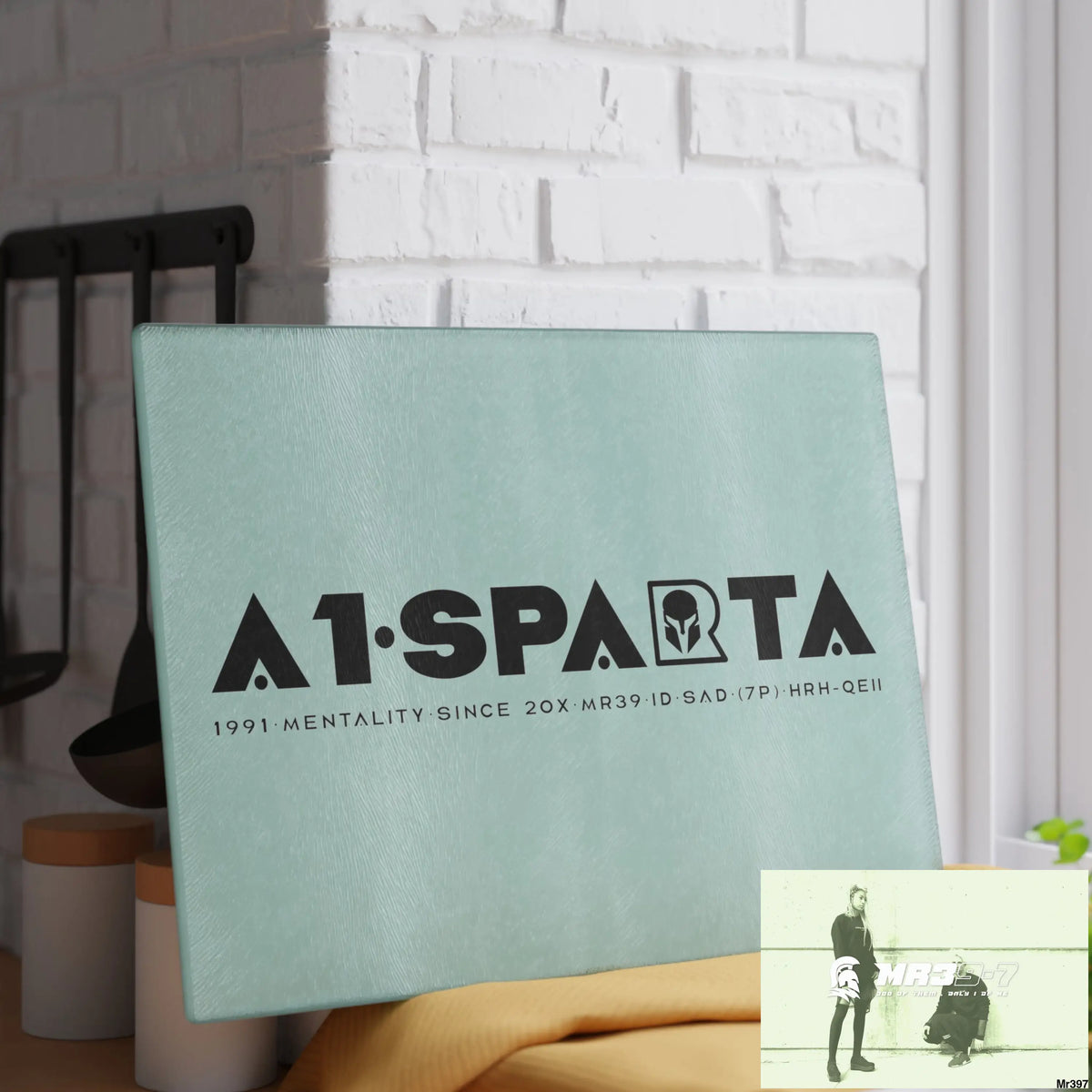 A1- Sparta Glass Cutting Board Home Decor