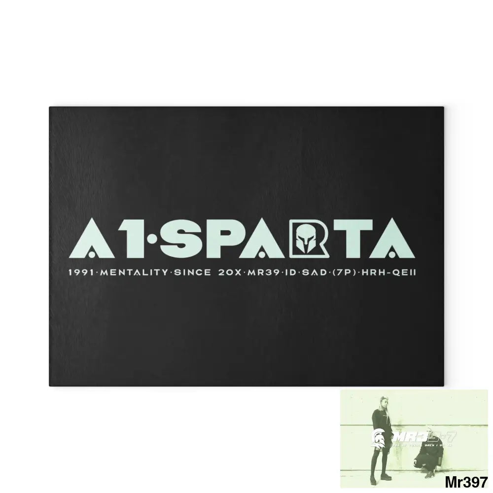A1- Sparta Glass Cutting Board Home Decor