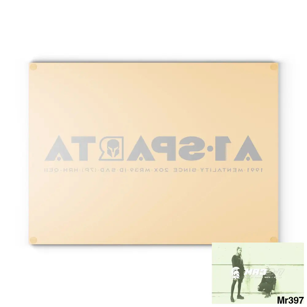 A1- Sparta Glass Cutting Board Home Decor