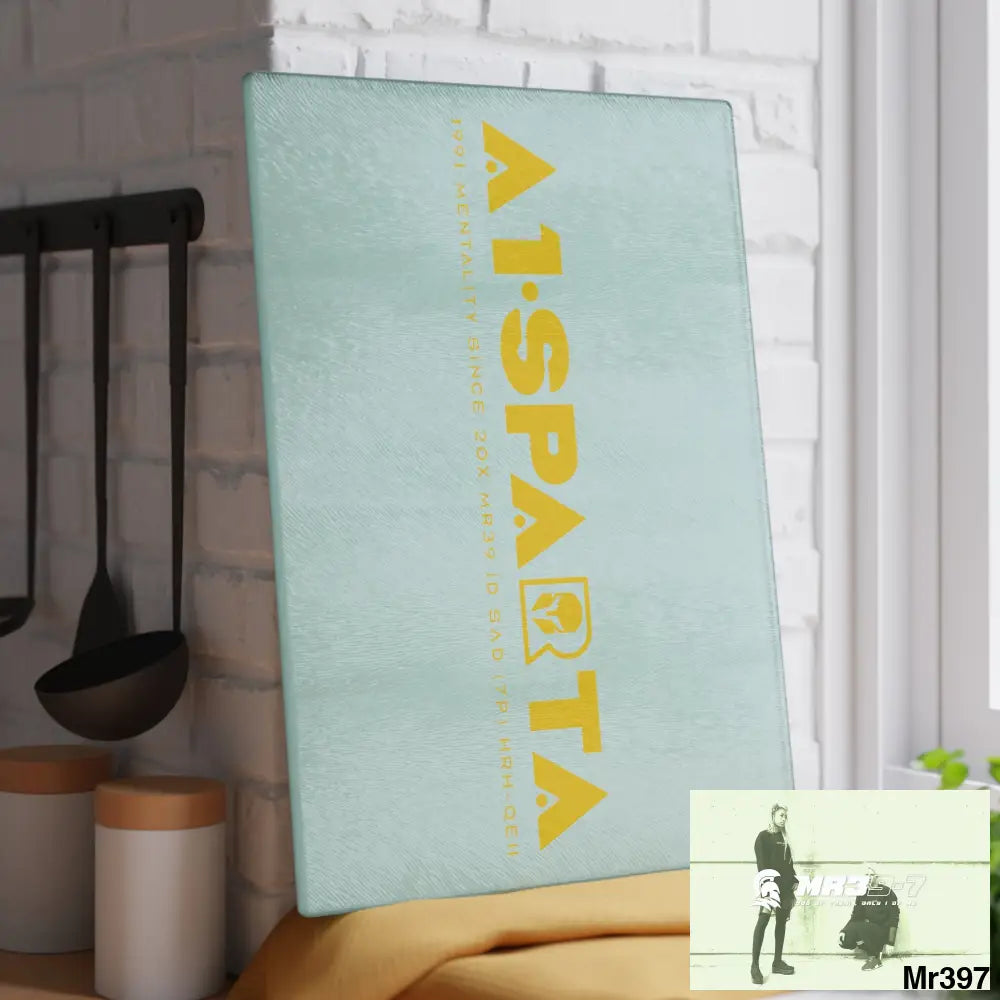 A1-Sparta Glass Cutting Board Home Decor