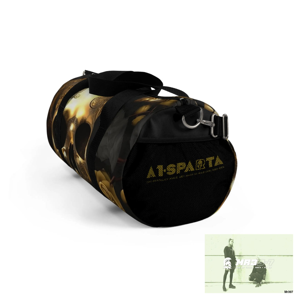 A1- Sparta Gothic Skulls & Roses Duffel Bag Bags