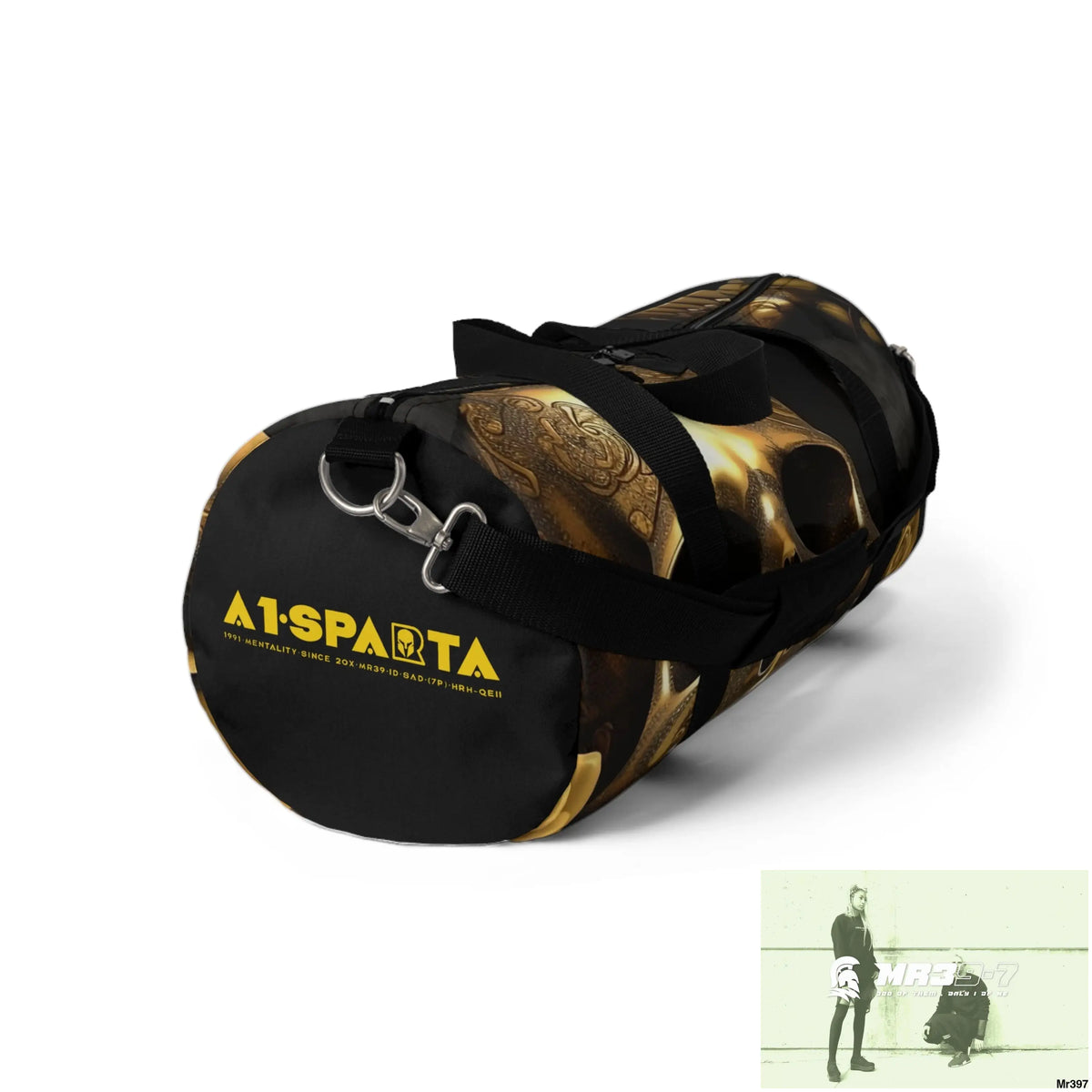 A1- Sparta Gothic Skulls & Roses Duffel Bag Bags