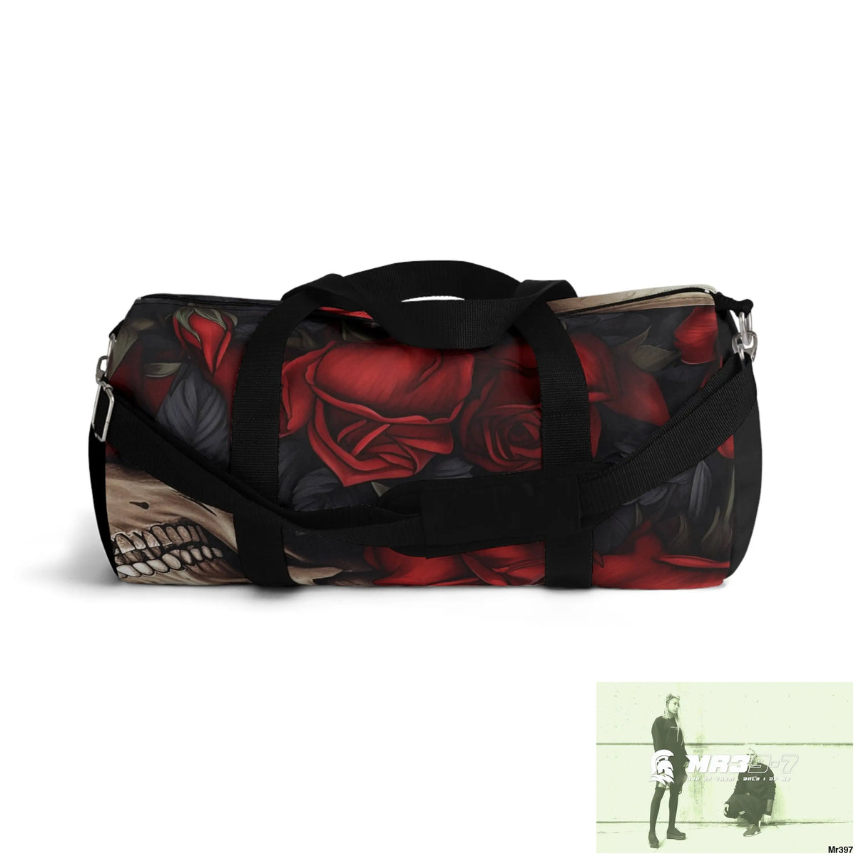 A1- Sparta gothic Skulls & Roses Duffel Bag Bags