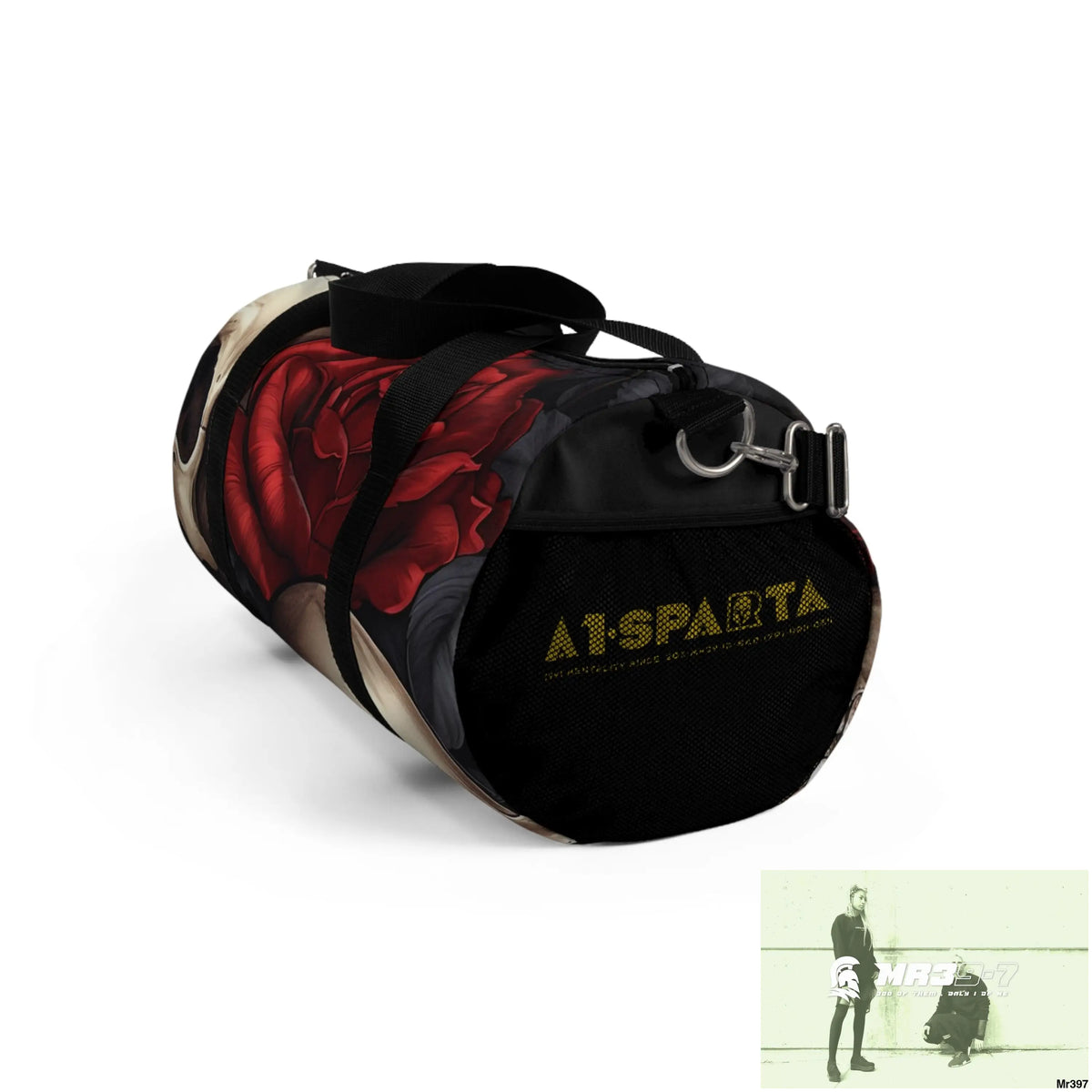 A1- Sparta gothic Skulls & Roses Duffel Bag Bags