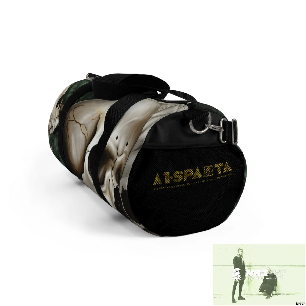 A1- Sparta Gothic Skulls & Roses Duffel Bag Bags