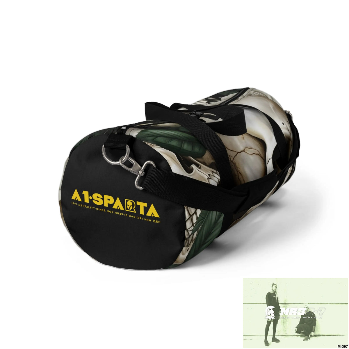 A1- Sparta Gothic Skulls & Roses Duffel Bag Bags
