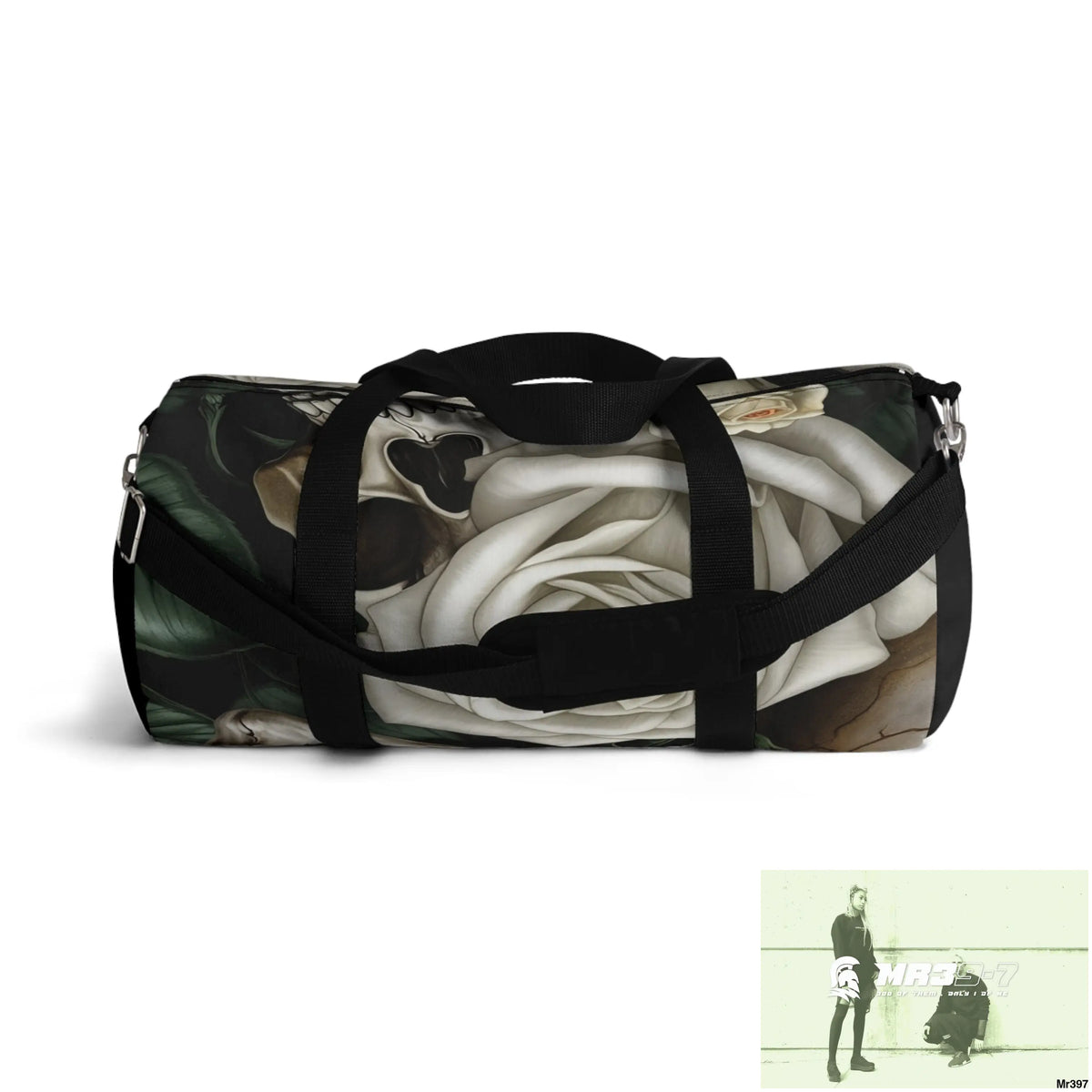 A1- Sparta Gothic Skulls & Roses Duffel Bag Bags