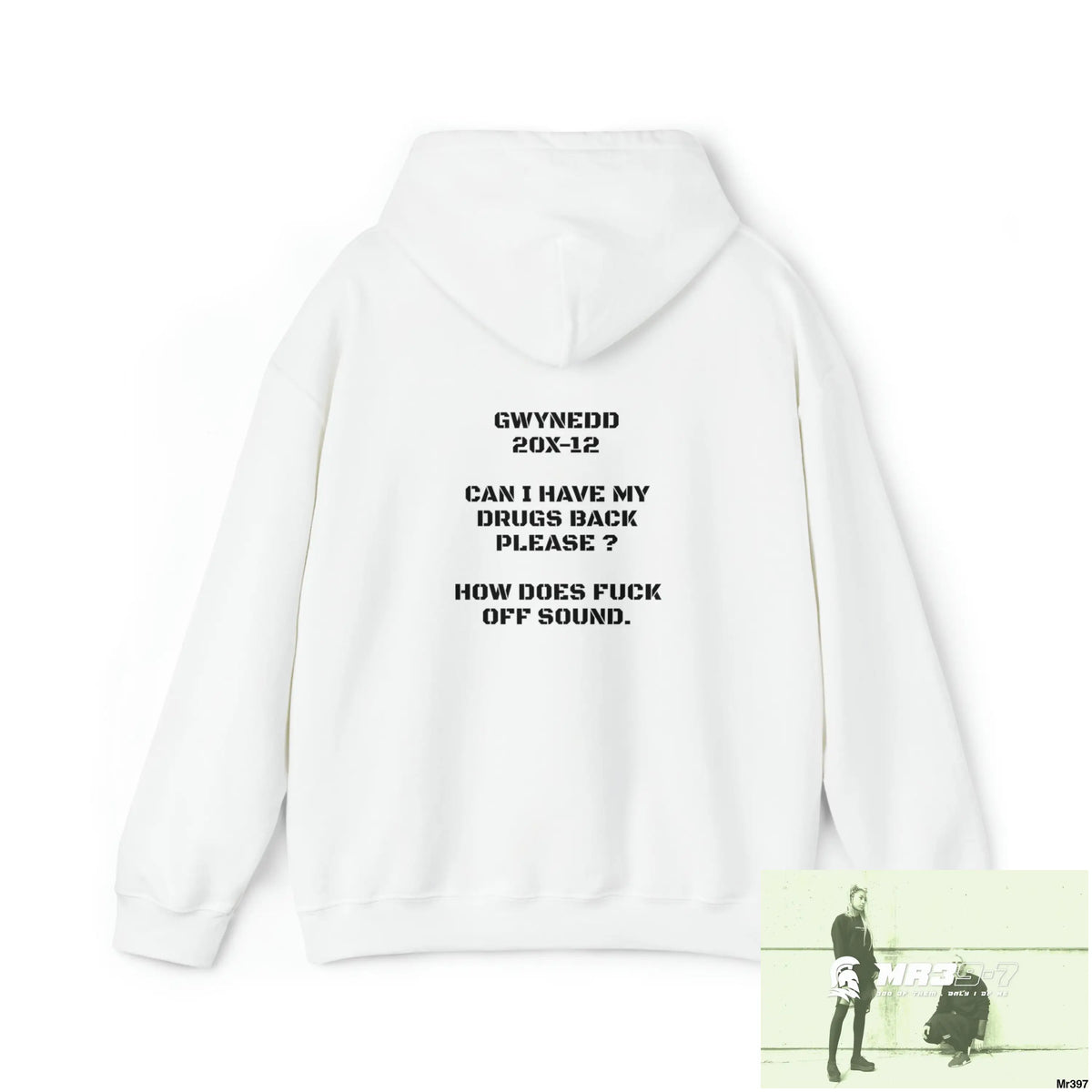 A1-Sparta Gwynedd 20X-12 Can I have my drugs back please + Fk off Heavy Blend™ Hooded Sweatshirt Hoodie