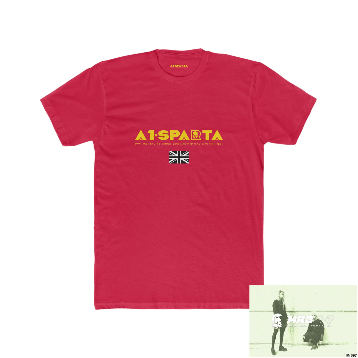 A1•Sparta Hadley to Trench Lock Central American Hitman March 2021 Shrewsbury My work Men’s Cotton Crew Tee Solid Red