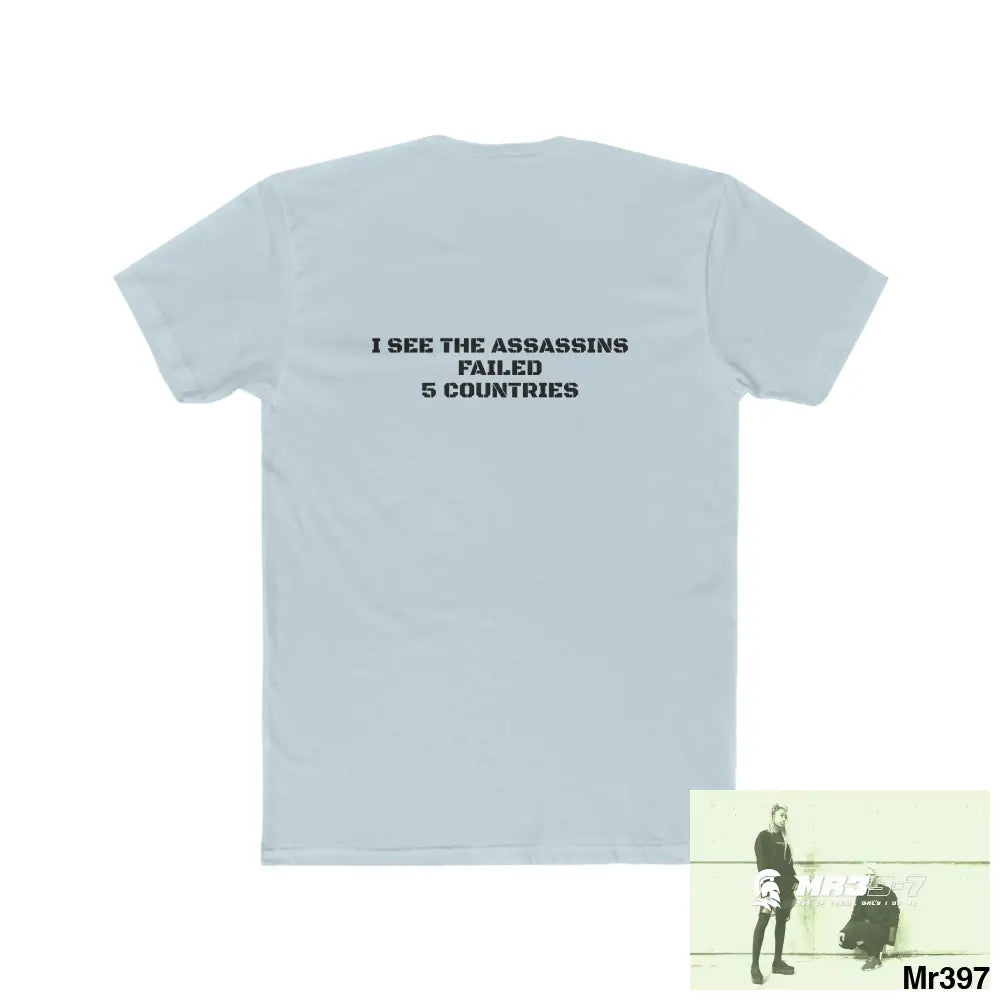A1-Sparta I See the Assassins Failed Men’s Cotton Crew Tee T-Shirt
