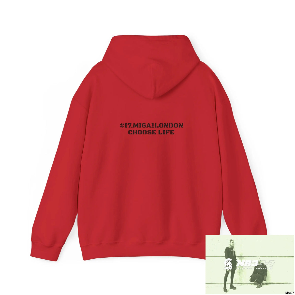 A1•Sparta I7MI6A1London Choose Life Unisex Heavy Blend™ Hooded Sweatshirt Hoodie