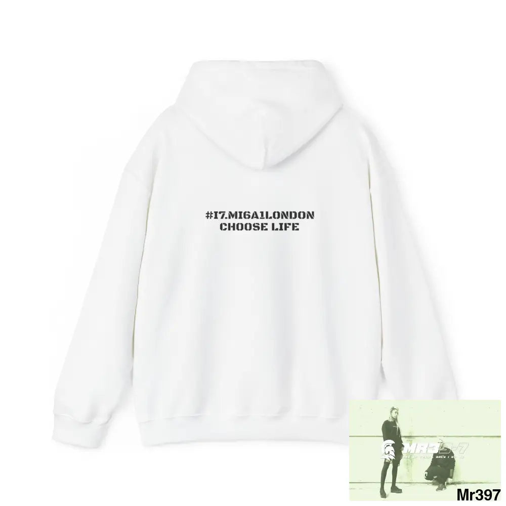 A1•Sparta I7MI6A1London Choose Life Unisex Heavy Blend™ Hooded Sweatshirt Hoodie