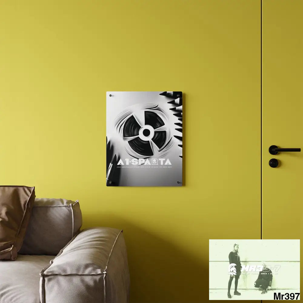 A1-Sparta in blind 2014 Military G Radiation blast Acrylic Wall Art Panels Home Decor