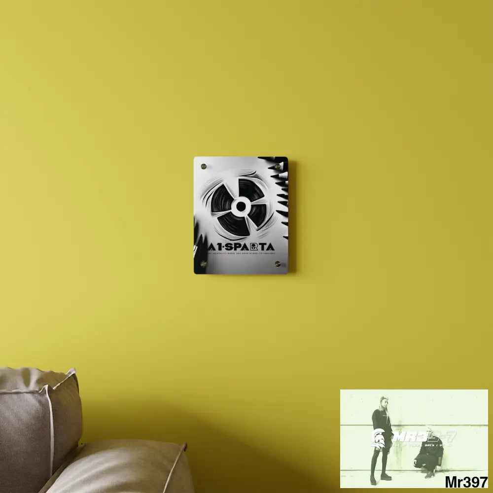 A1-Sparta in blind 2014 Military G Radiation blast Acrylic Wall Art Panels Home Decor
