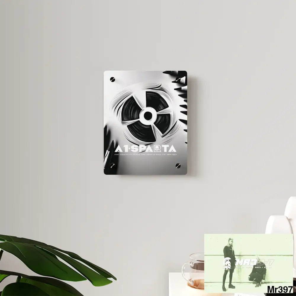 A1-Sparta in blind 2014 Military G Radiation blast Acrylic Wall Art Panels Home Decor