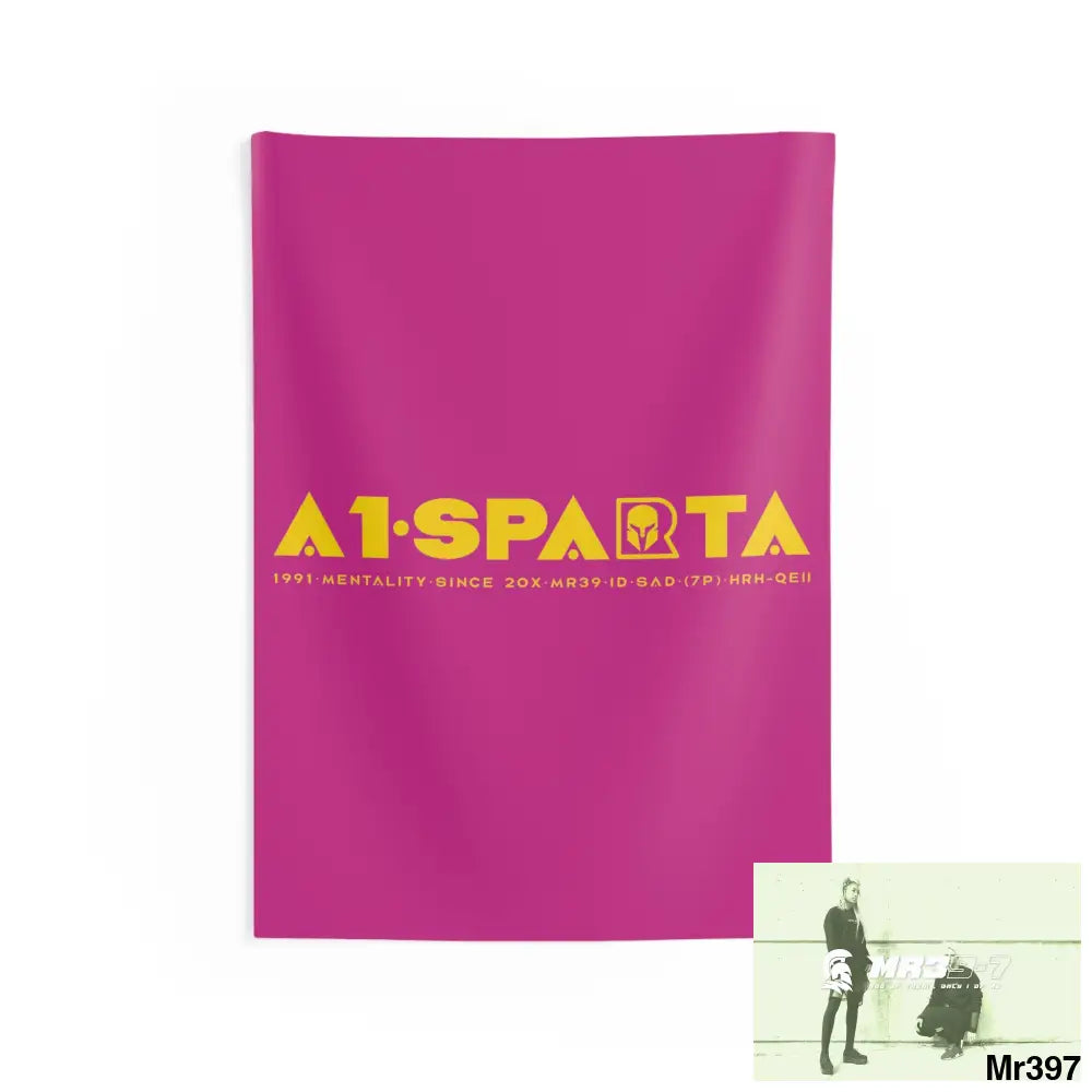 A1-Sparta Indoor Wall Tapestries 26’’ × 36’’ Home Decor