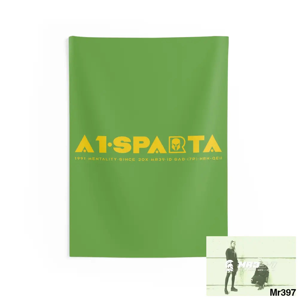 A1-Sparta Indoor Wall Tapestries 26’’ × 36’’ Home Decor