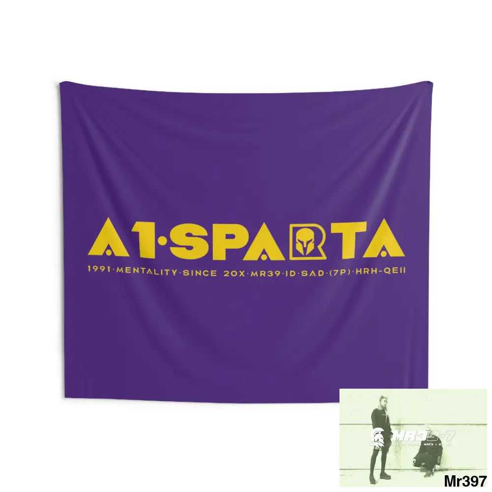 A1-Sparta Indoor Wall Tapestries 80’’ × 68’’ Home Decor