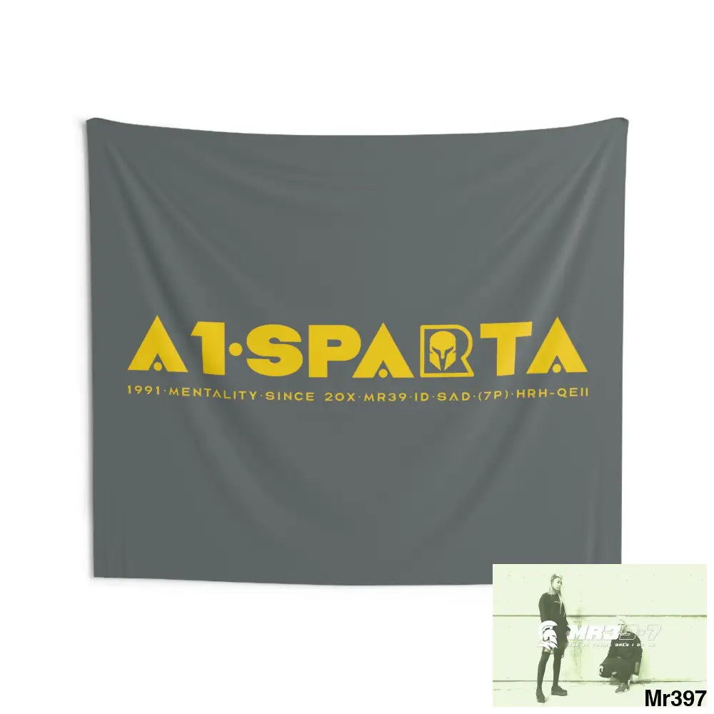 A1-Sparta Indoor Wall Tapestries 80’’ × 68’’ Home Decor