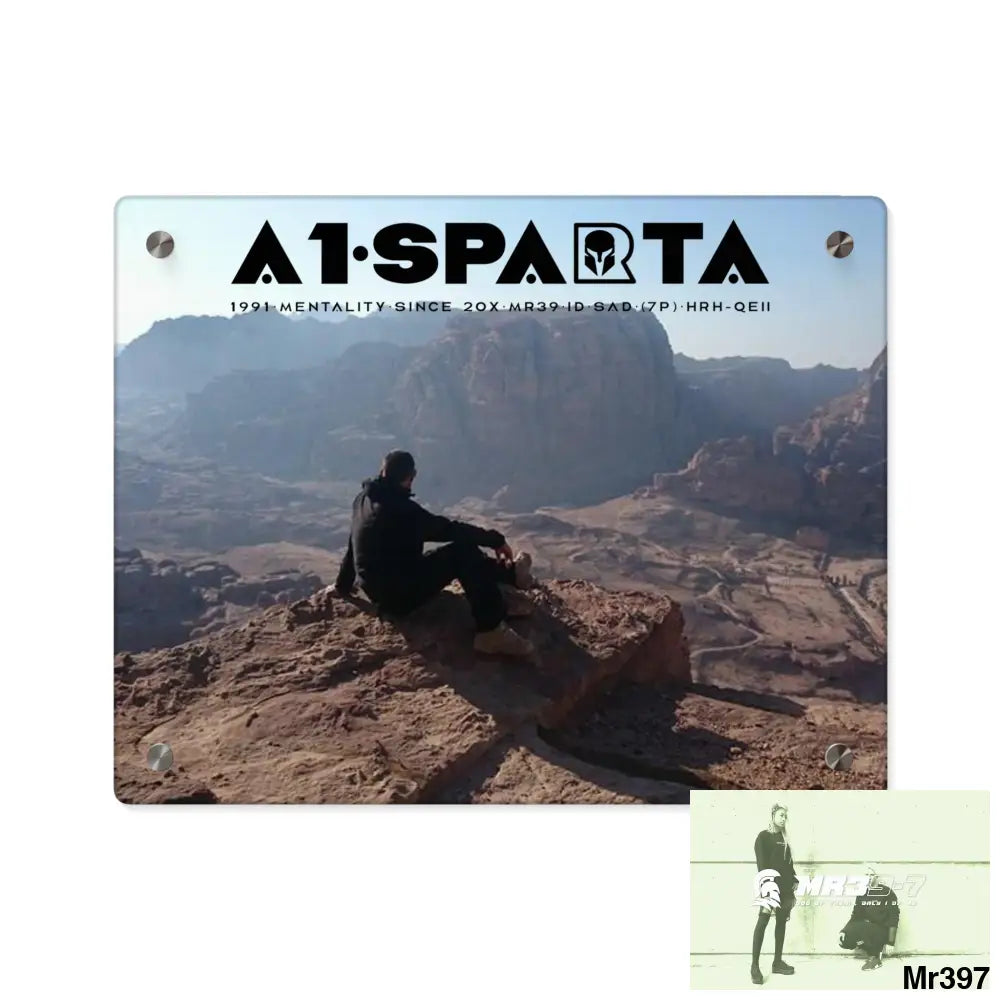 A1-Sparta Jordan Break from Madness 2014 Acrylic Wall Art Panels 14″ x 11″ (Horizontal) / 0.25’’ Home Decor