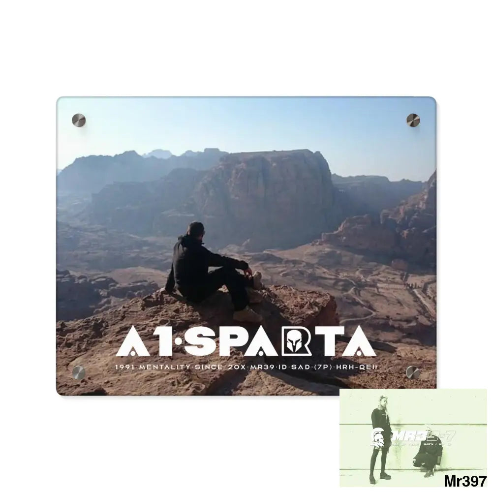 A1-Sparta Jordan Break from Madness 2014 Acrylic Wall Art Panels 14″ x 11″ (Horizontal) / 0.25’’ Home Decor