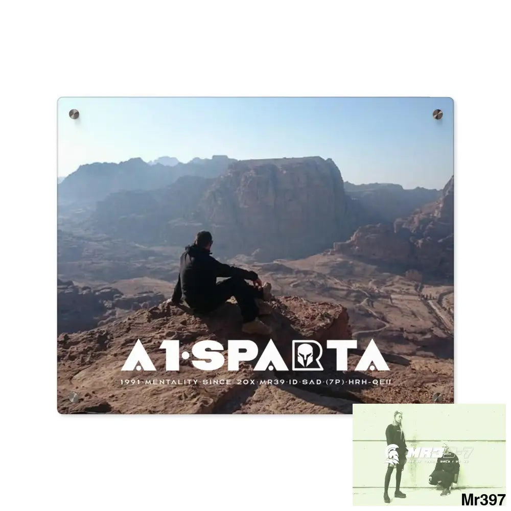 A1-Sparta Jordan Break from Madness 2014 Acrylic Wall Art Panels 20″ x 16″ (Horizontal) / 0.25’’ Home Decor