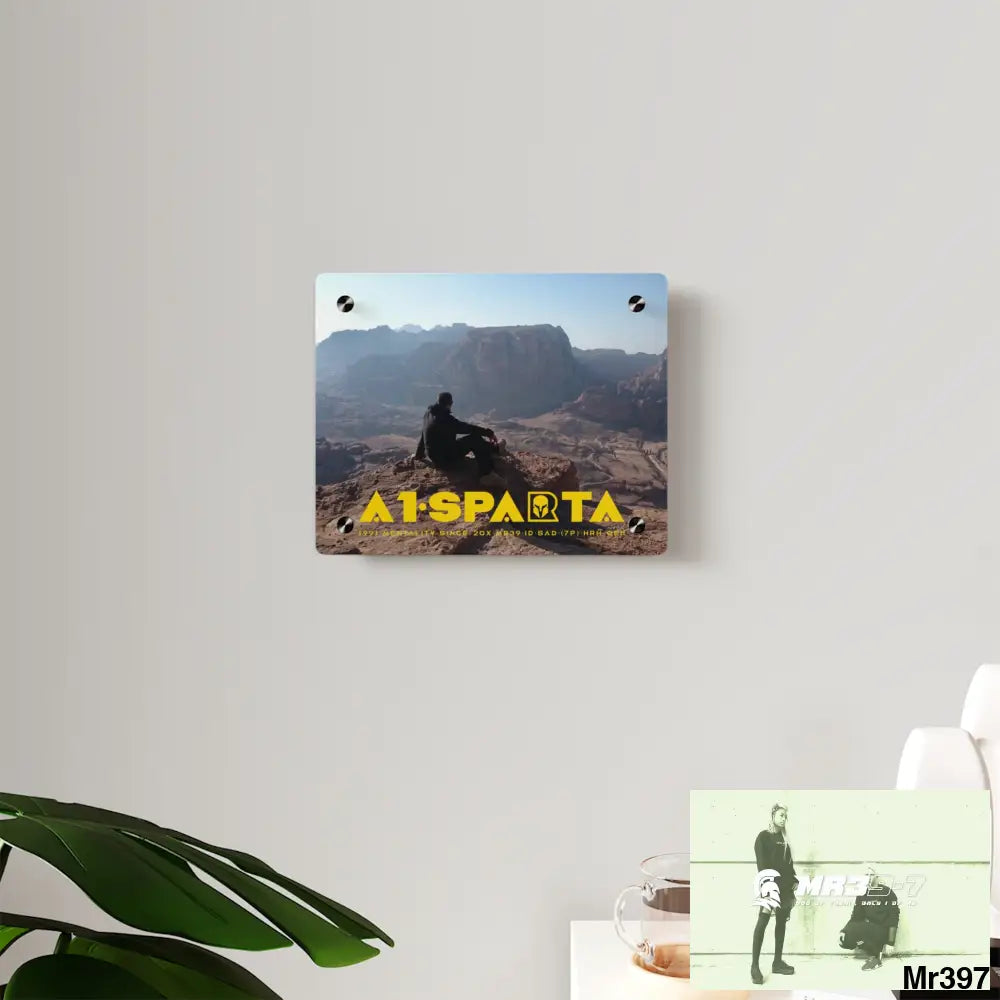 A1-Sparta Jordan Break from Madness 2014 Acrylic Wall Art Panels Home Decor