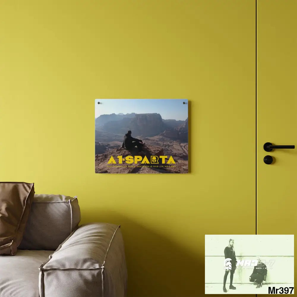 A1-Sparta Jordan Break from Madness 2014 Acrylic Wall Art Panels Home Decor