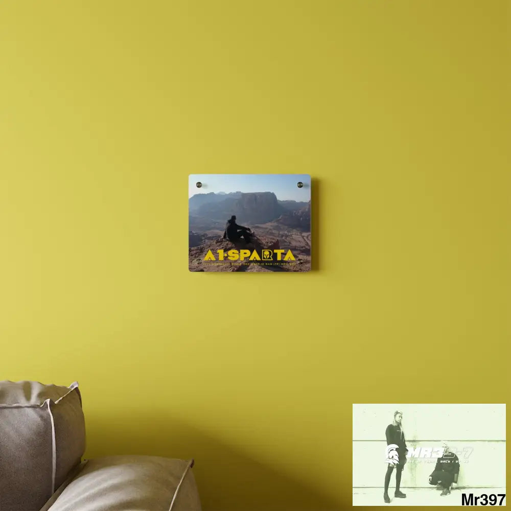 A1-Sparta Jordan Break from Madness 2014 Acrylic Wall Art Panels Home Decor