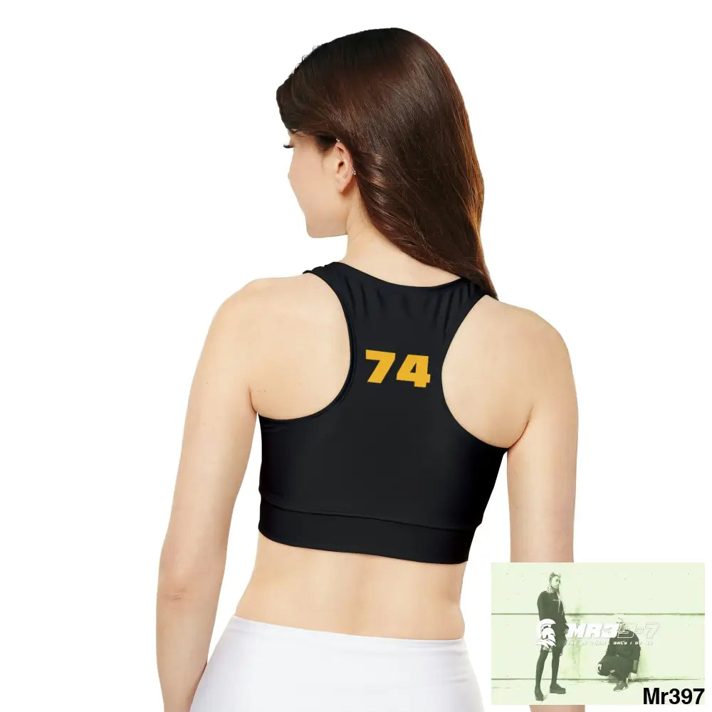 A1-Sparta Kenya 2015 Fully Lined Padded Sports Bra (AOP) All Over Prints