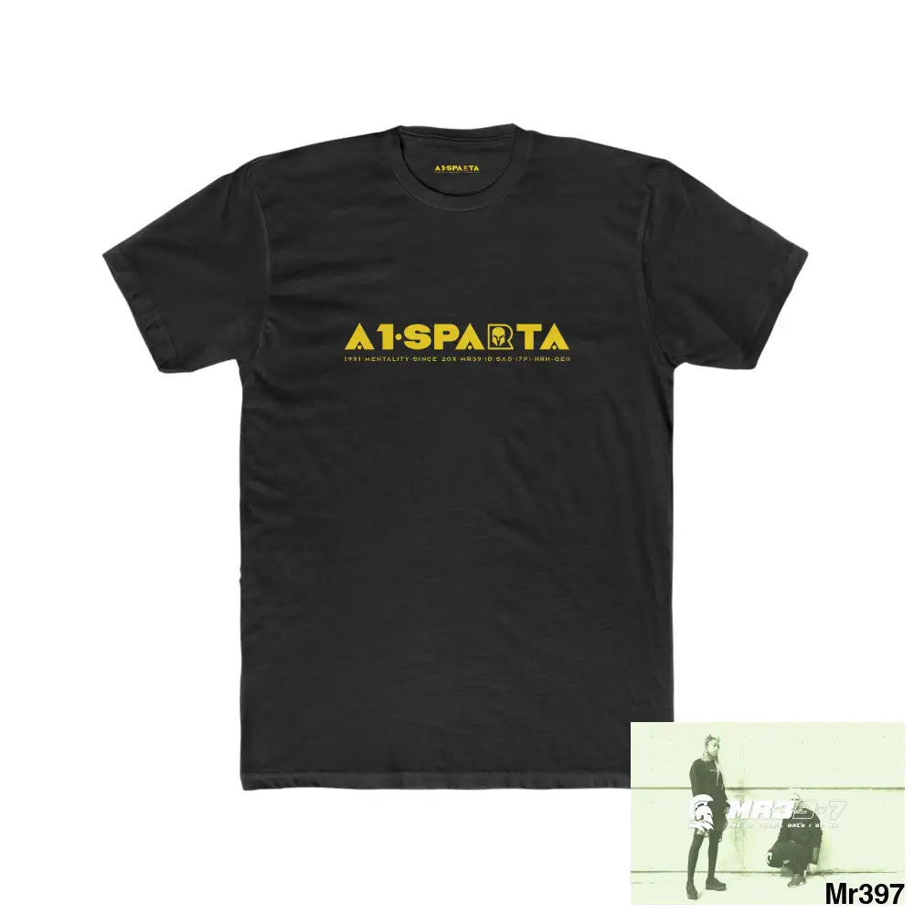 A1•Sparta Kenya 2015 Mombasa Airport Top Thai Organised Crime Men’s Cotton Crew Tee Solid Black / XS T-Shirt