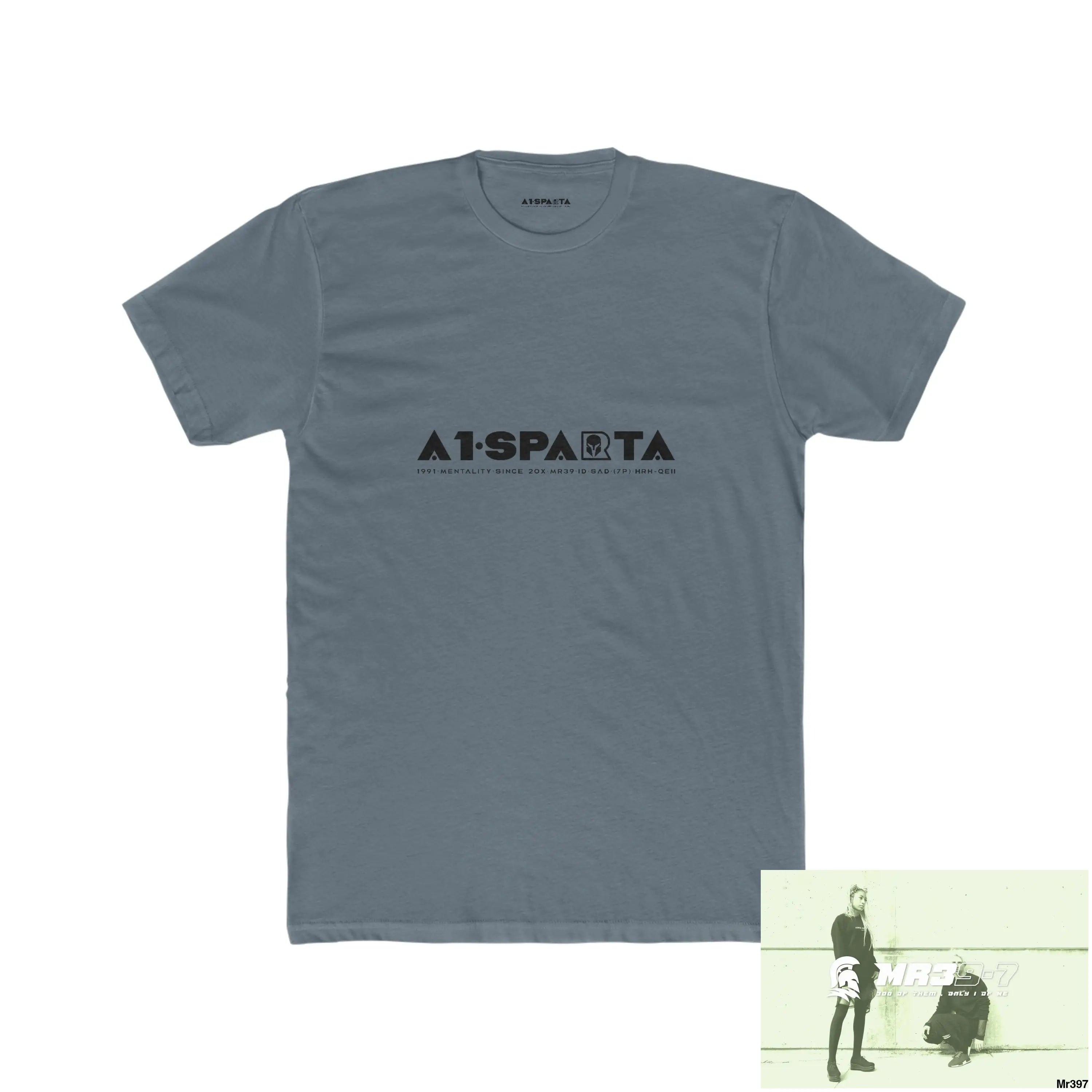 A1-Sparta Kenya 2015 Mombasa Airport Top Thai Organised Crime Men’s Cotton Crew Tee Solid Indigo / S T-Shirt