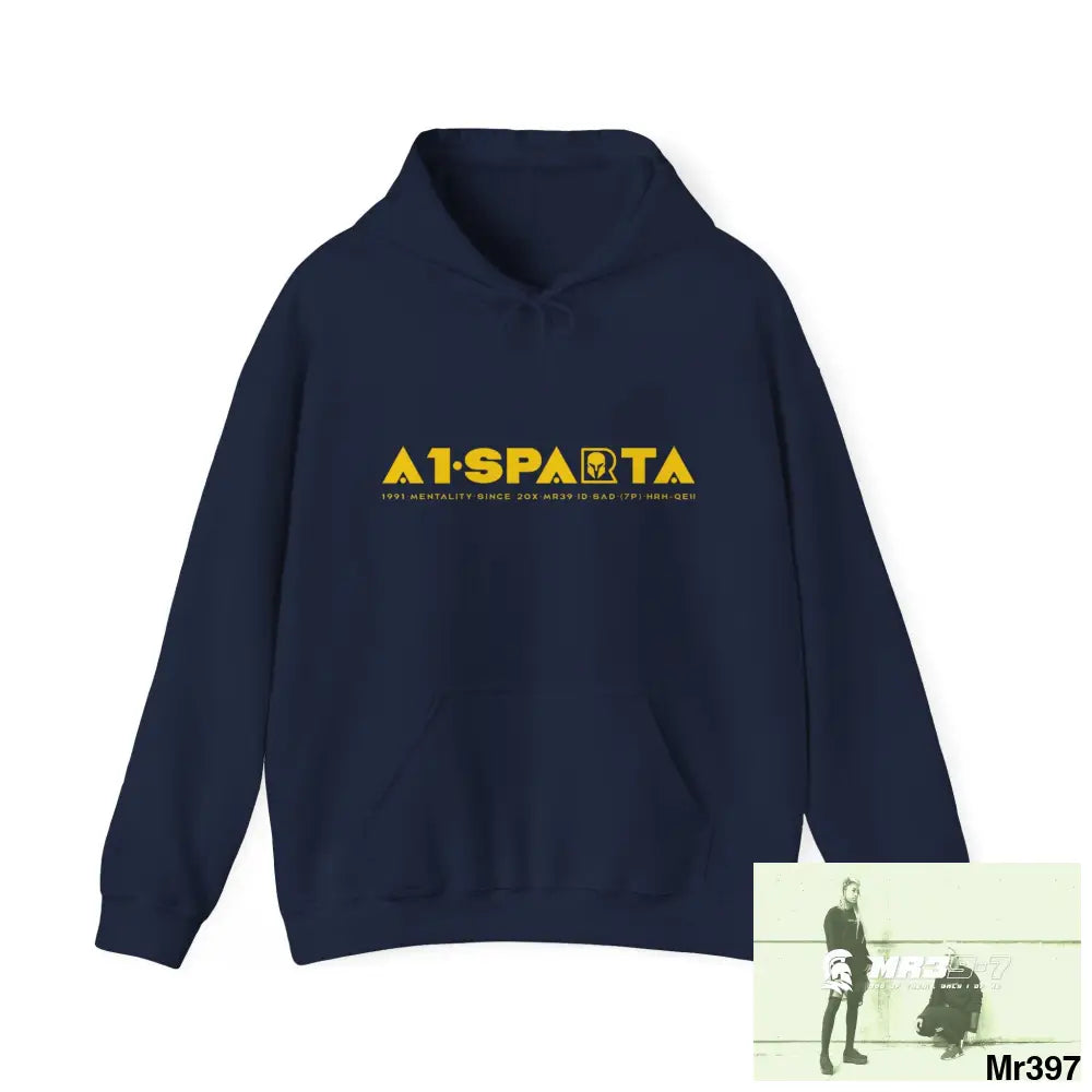 A1•Sparta Kenya 2015 Mombasa Airport Top Thai Tactical Trap Unisex Heavy Blend™ Hooded Sweatshirt Navy / S Hoodie