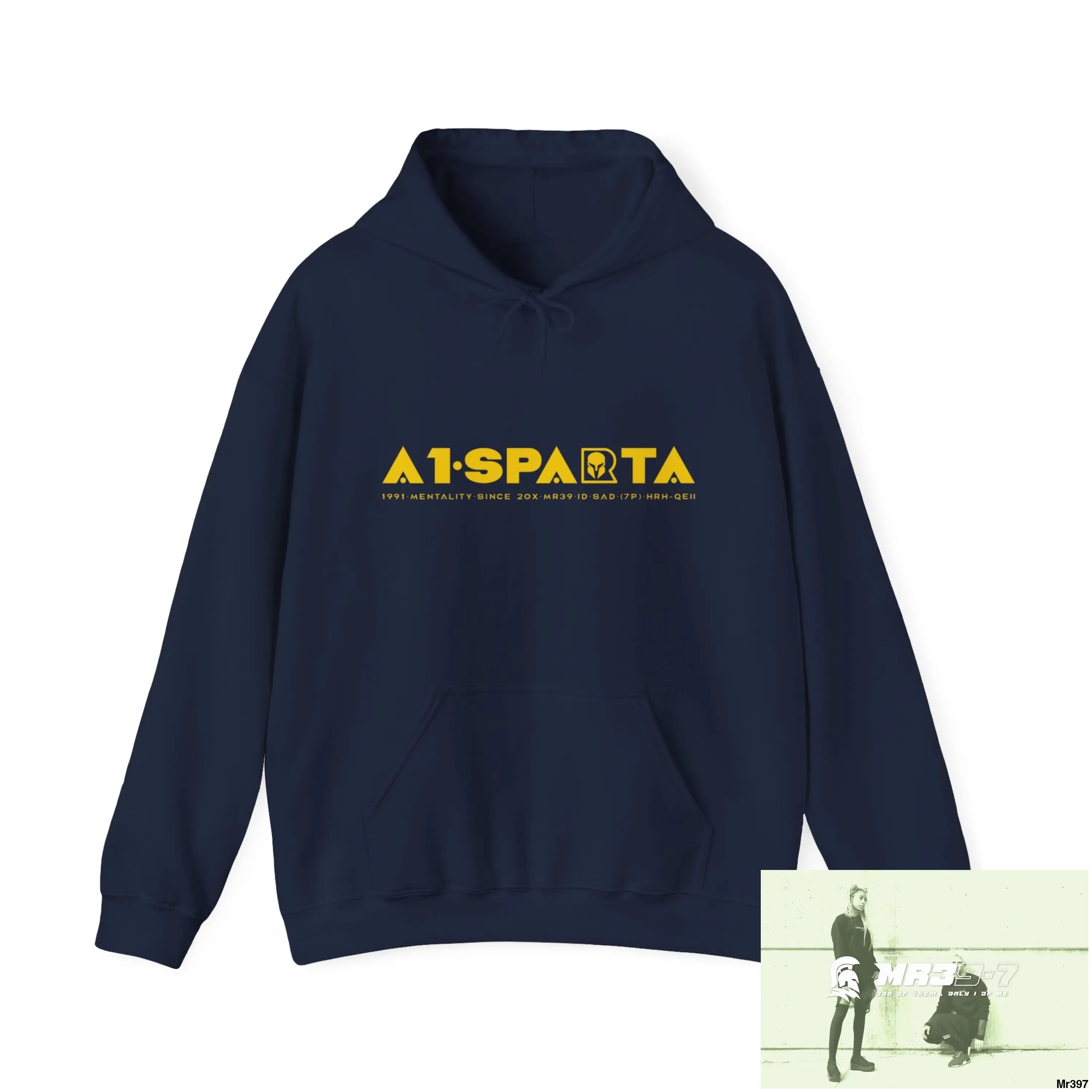 A1•Sparta Kenya 2015 Mombasa Airport Top Thai Tactical Trap Unisex Heavy Blend™ Hooded Sweatshirt Navy / S Hoodie