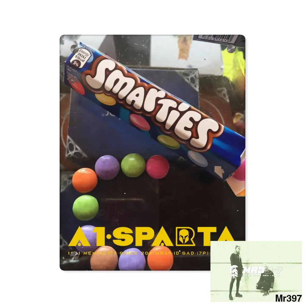A1-Sparta Kenya into Barmouth Off Train 2015 C3D Smarties Acrylic Wall Art Panels 11″ x 14″ (Vertical) / 0.25’’ Home