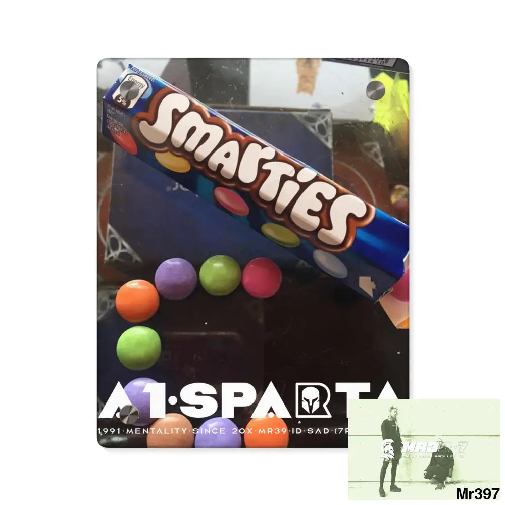 A1-Sparta Kenya into Barmouth Off Train 2015 C3D Smarties Acrylic Wall Art Panels 8″ x 10″ (Vertical) / 0.25’’ Home