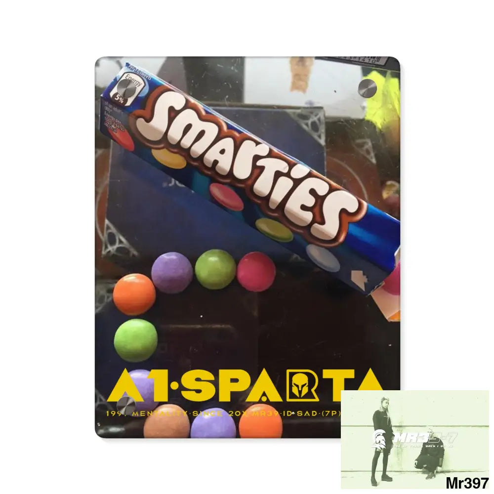 A1-Sparta Kenya into Barmouth Off Train 2015 C3D Smarties Acrylic Wall Art Panels 8″ x 10″ (Vertical) / 0.25’’ Home