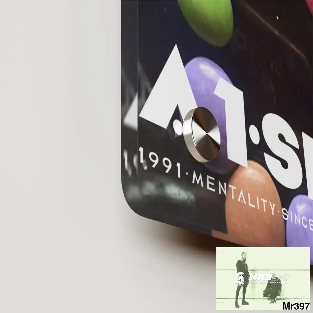 A1-Sparta Kenya into Barmouth Off Train 2015 C3D Smarties Acrylic Wall Art Panels Home Decor