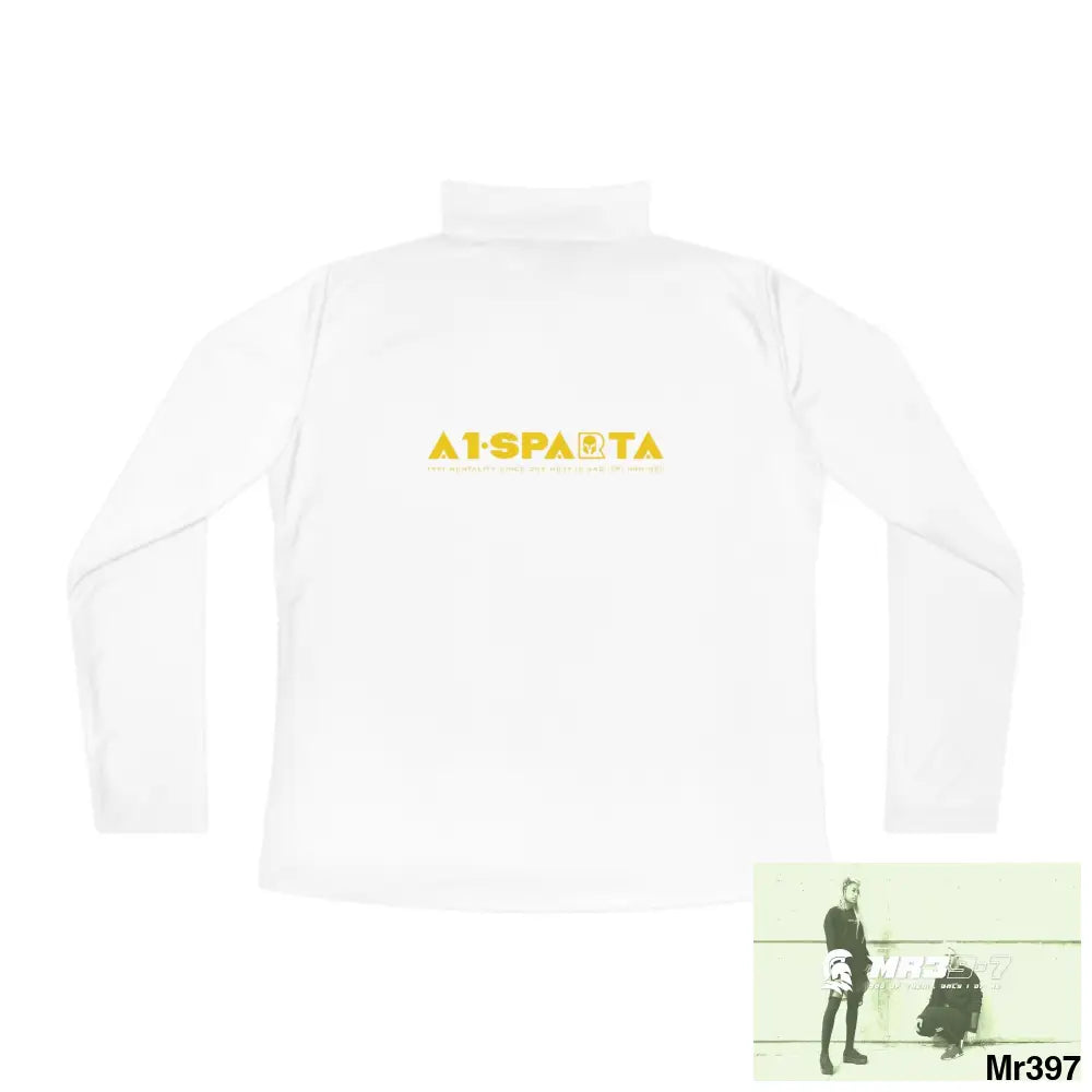 A1- Sparta -Ladies Quarter-Zip Pullover Long-sleeve