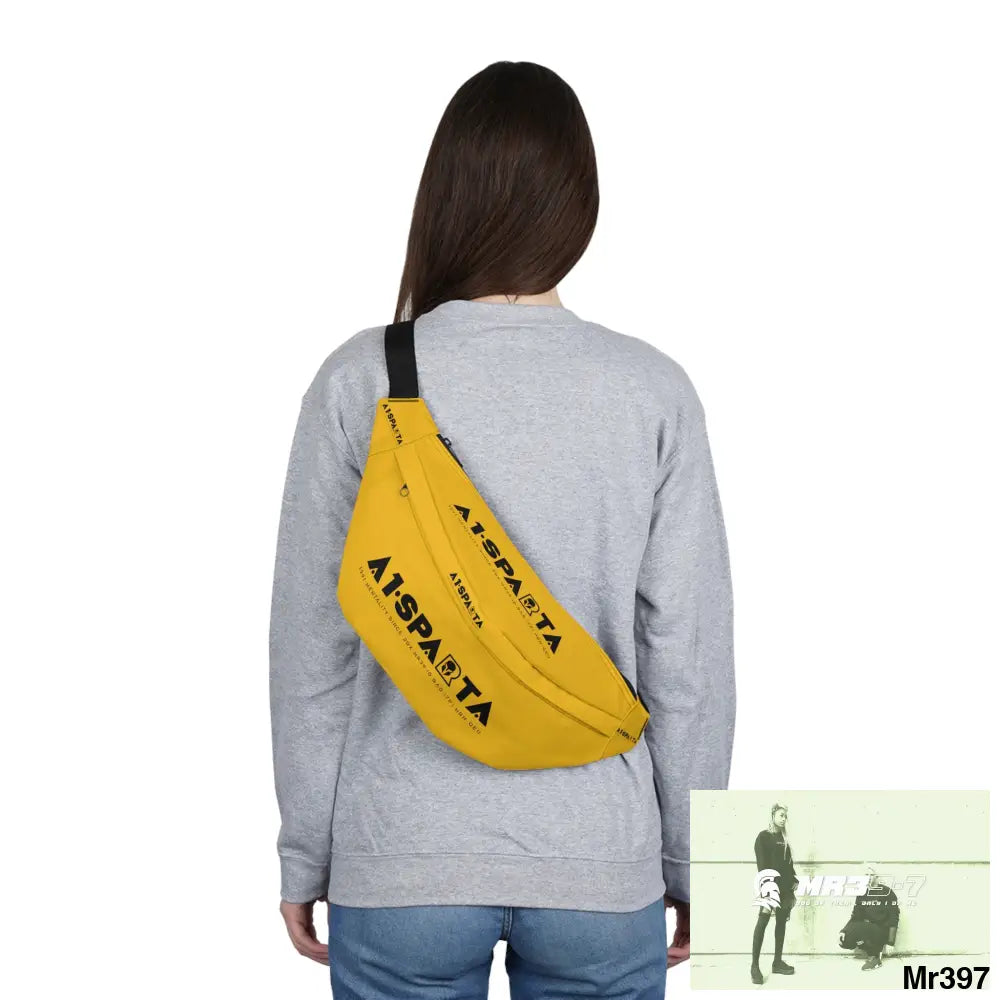 A1.Sparta Large Fanny Pack 8’’ × 9’’ × 4’’ Bags