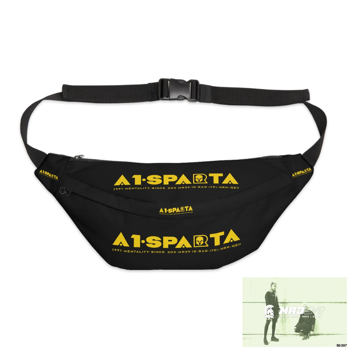 A1- Sparta Large Fanny Pack 8’’ × 9’’ × 4’’ Bags