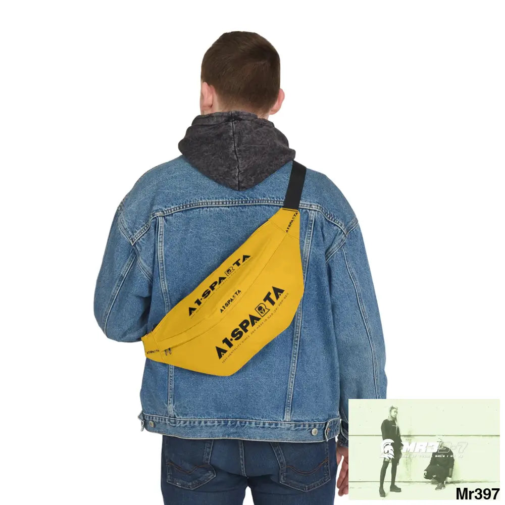 A1.Sparta Large Fanny Pack 8’’ × 9’’ × 4’’ Bags