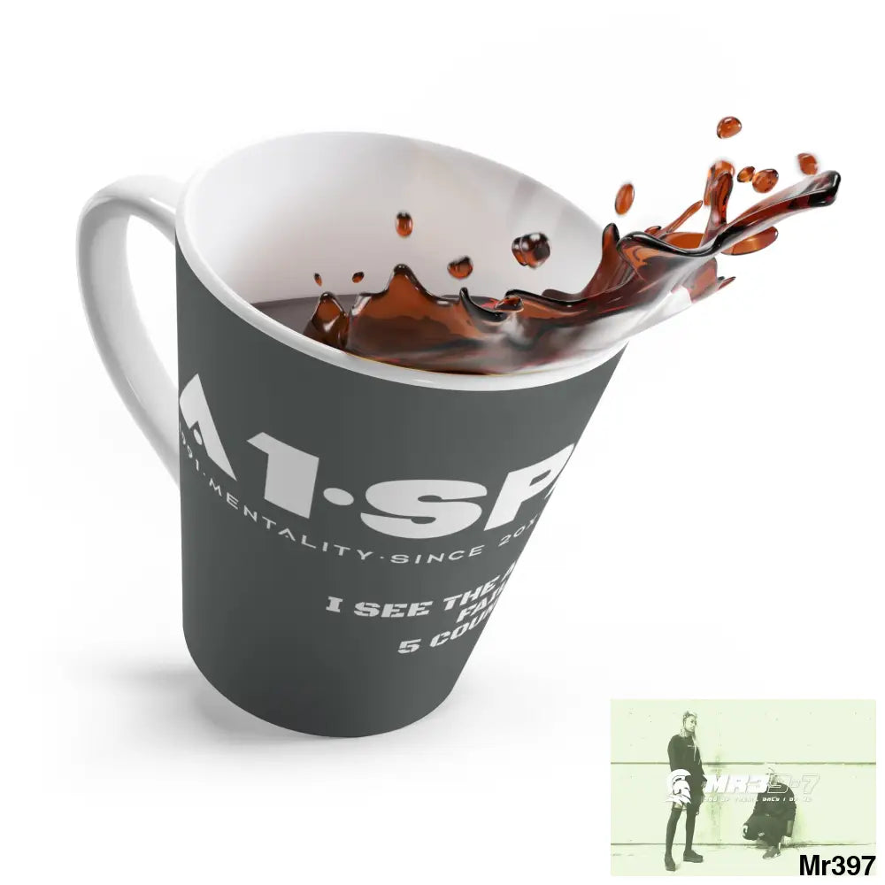 A1•Sparta Latte Mug I see the Assassins failed 5 counties 12oz Mug