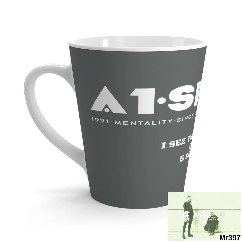 A1•Sparta Latte Mug I see the Assassins failed 5 counties 12oz Mug