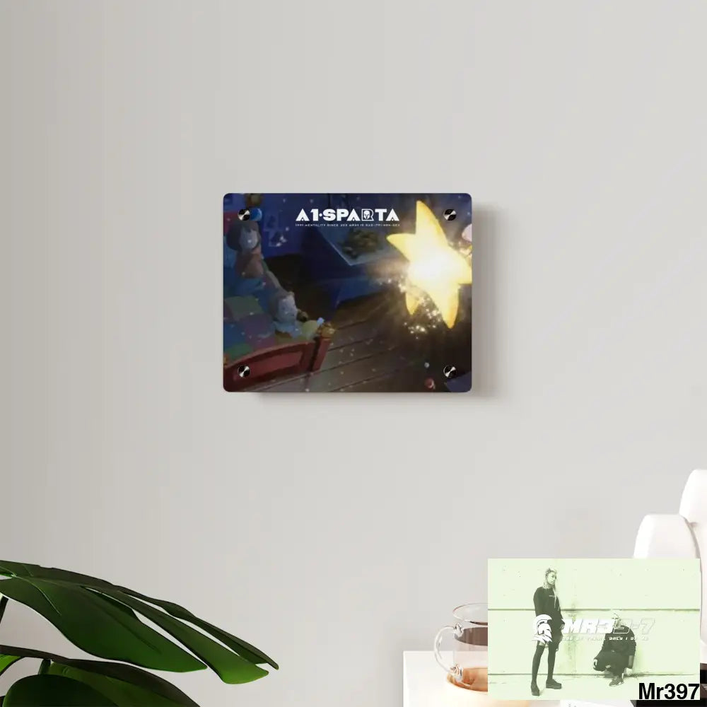 A1-Sparta Laura’s Star Acrylic Wall Art Panels Home Decor