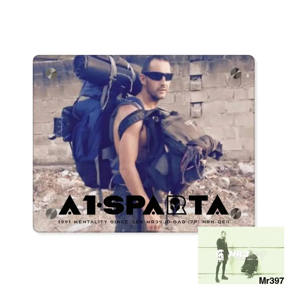 A1-Sparta leaving Tanzania heading back to Kenya 2015 Acrylic Wall Art Panels 10″ x 8″ (Horizontal) / 0.25’’ Home Decor
