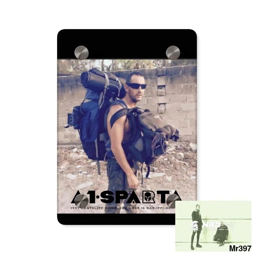 A1-Sparta leaving Tanzania heading back to Kenya 2015 Acrylic Wall Art Panels 5’’ x 7’’ (Vertical) / 0.25’’ Home Decor