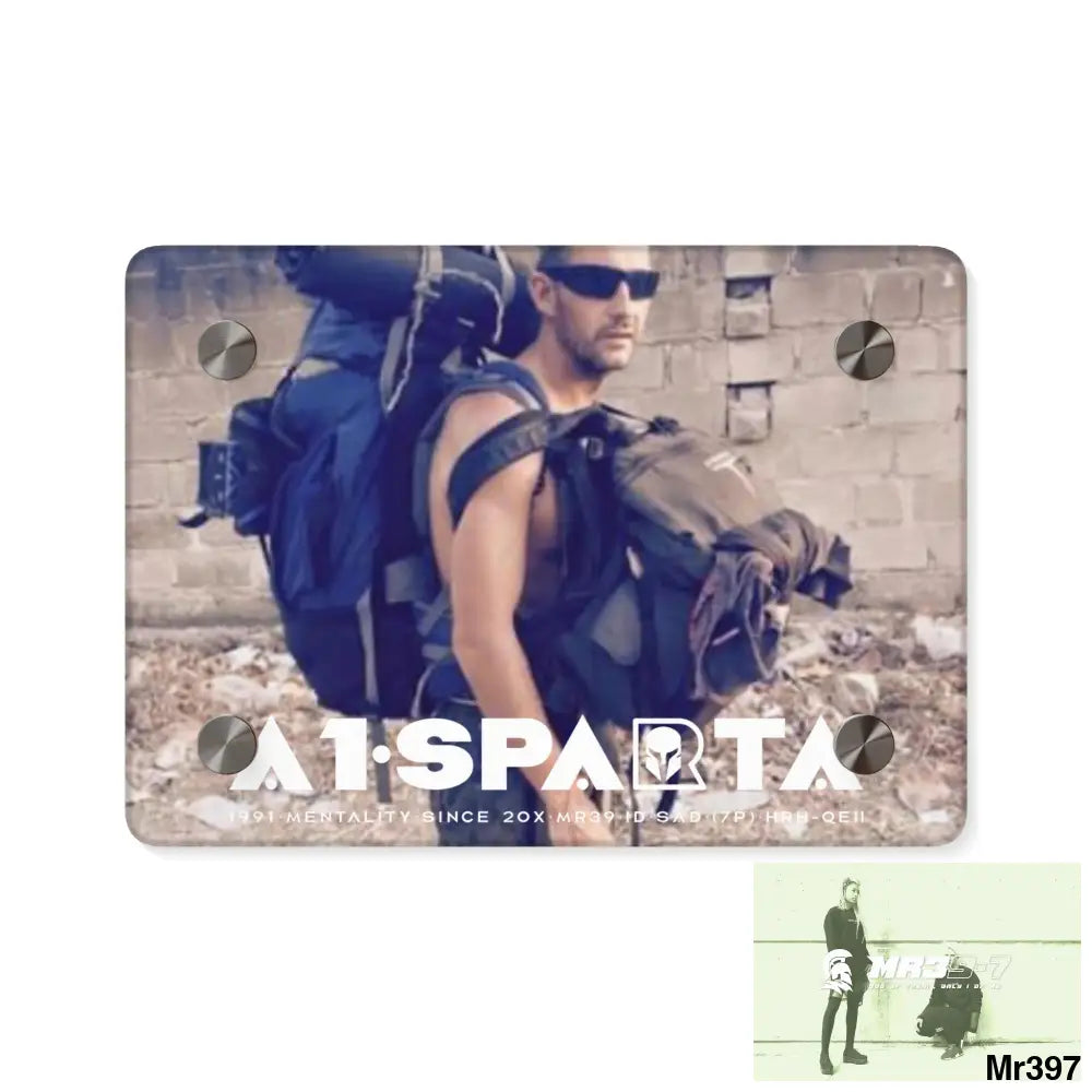 A1-Sparta leaving Tanzania heading back to Kenya 2015 Acrylic Wall Art Panels 7’’ x 5’’ (Horizontal) / 0.25’’ Home Decor