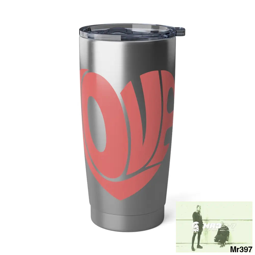 A1•Sparta Love Vagabond 20oz Tumbler 20oz / Silver Mug