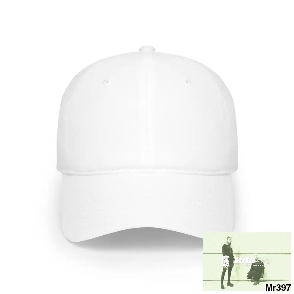 A1.Sparta Low Profile Baseball Cap White / One size Hats